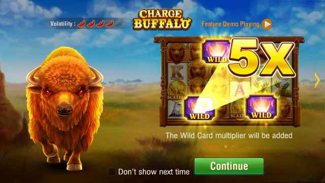 ภาพประกอบเกม Charge Buffalo จาก JILI Slot