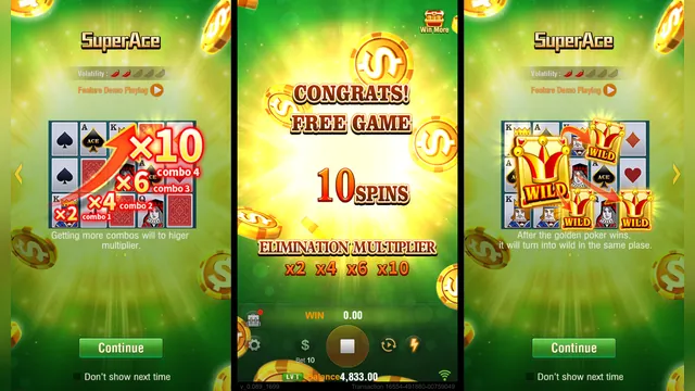 ภาพประกอบเกม Super Ace จาก JILI Slot