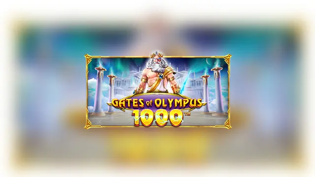 ภาพประกอบเกม Gates of Olympus 1000 จาก Pragmatic Play